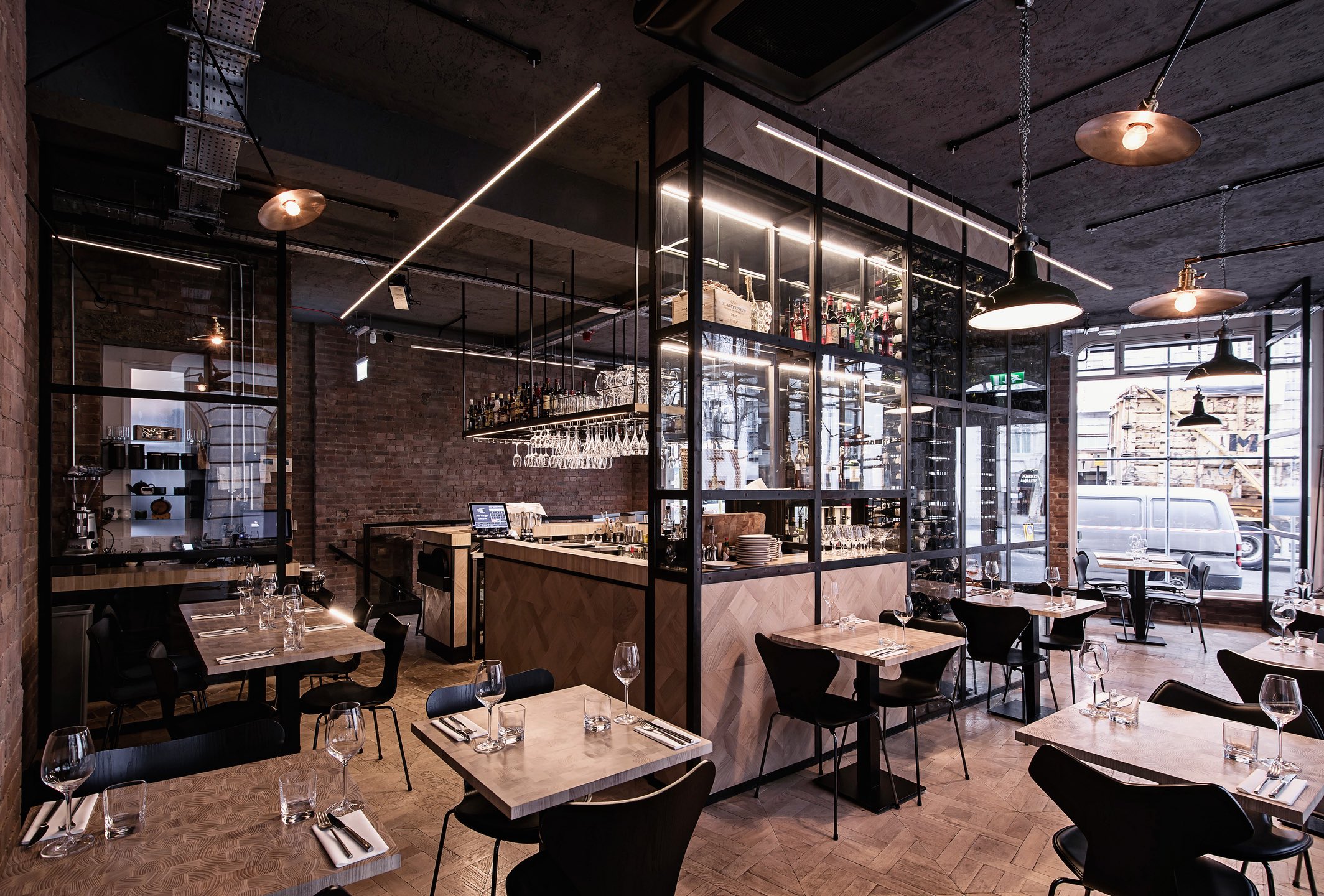 Four to Eight Restaurant, Central London - Designed by ATELIERwest Ltd. 1