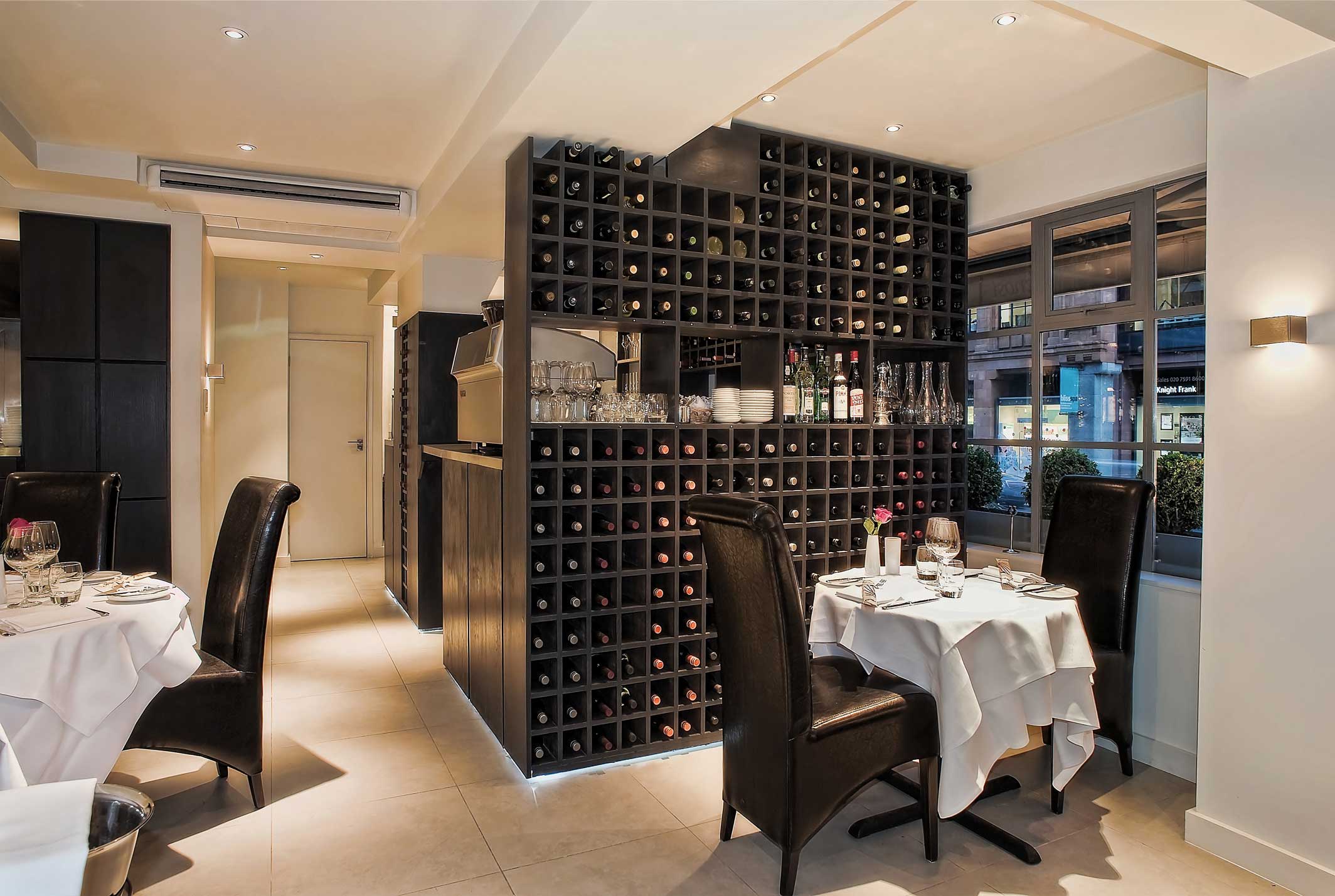 Venosi Restaurant, Central London - Designed by ATELIERwest Ltd. 2